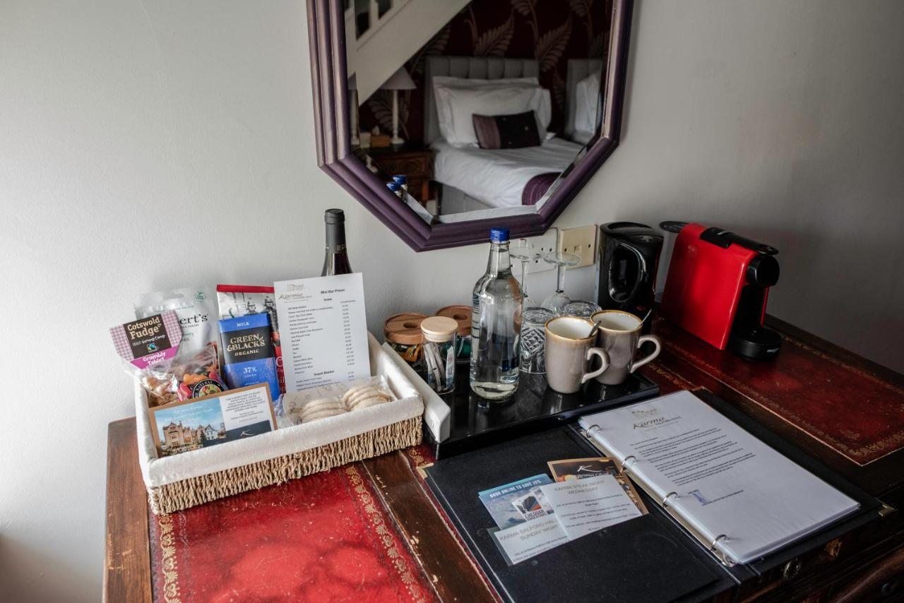 Karma Salford Hall Hotel Salford Priors Bagian luar foto